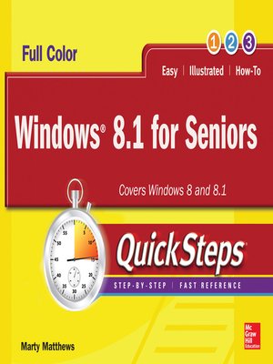 Windows 8.1 for Seniors QuickSteps - ebook